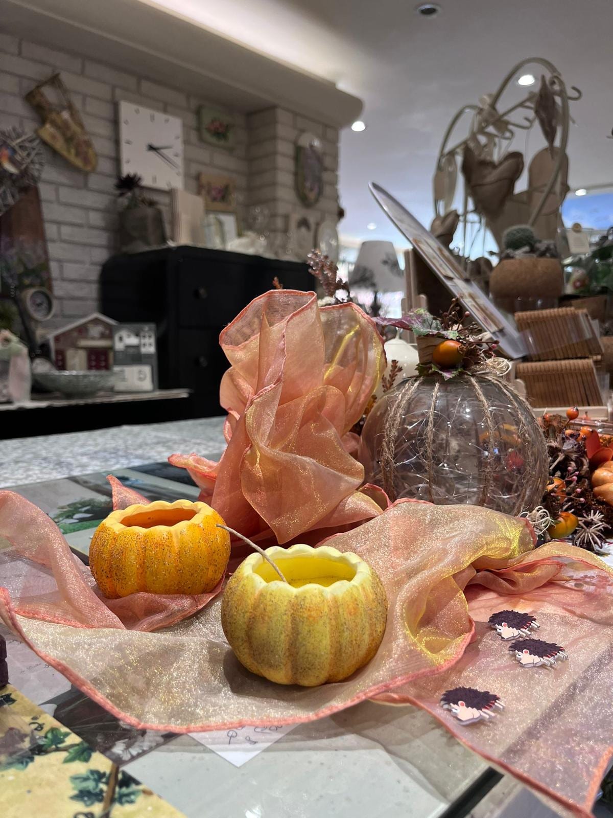 Decorazioni autunnali artigianali Gallarate