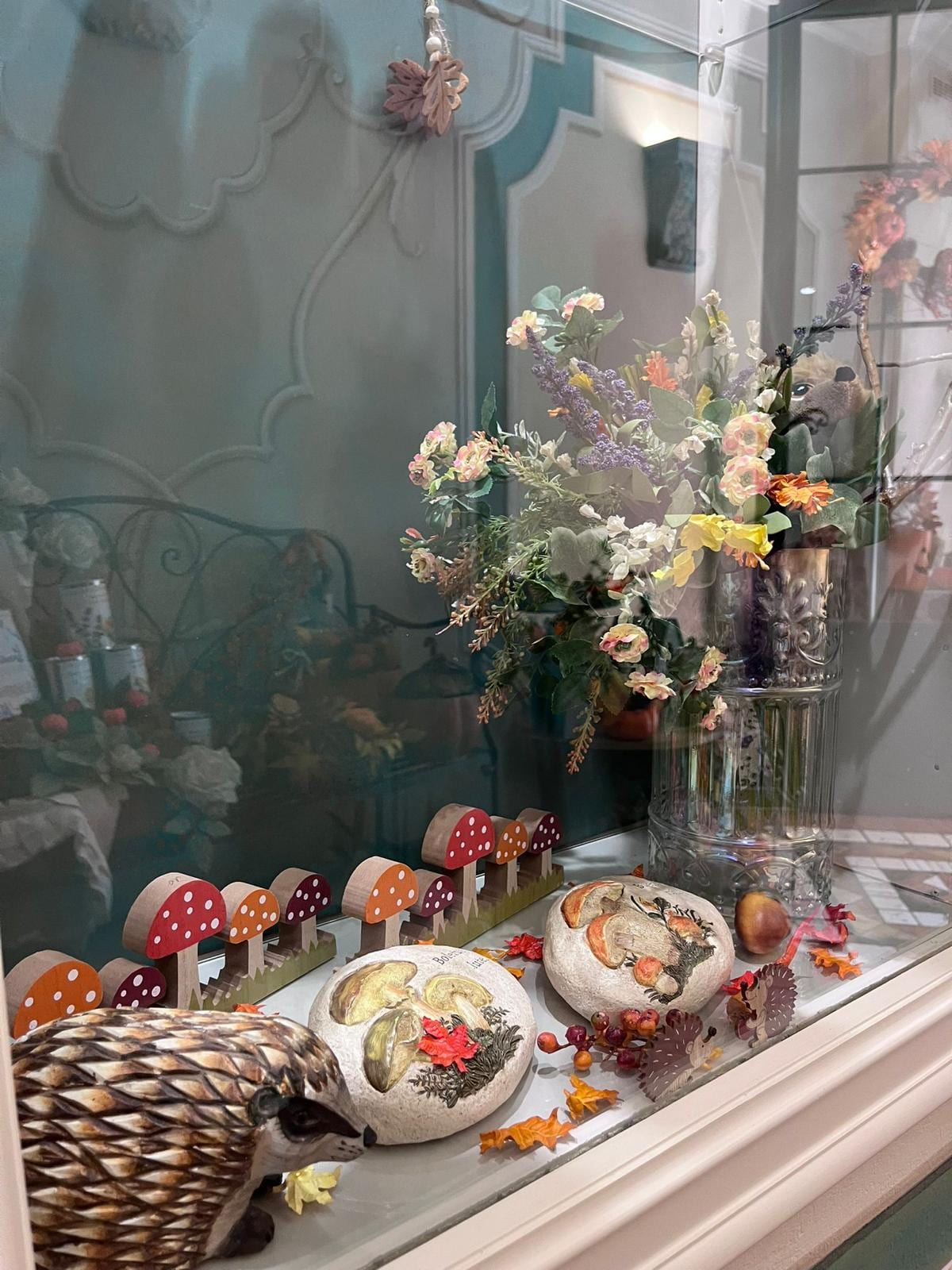 Decorazioni autunno artigianato locale