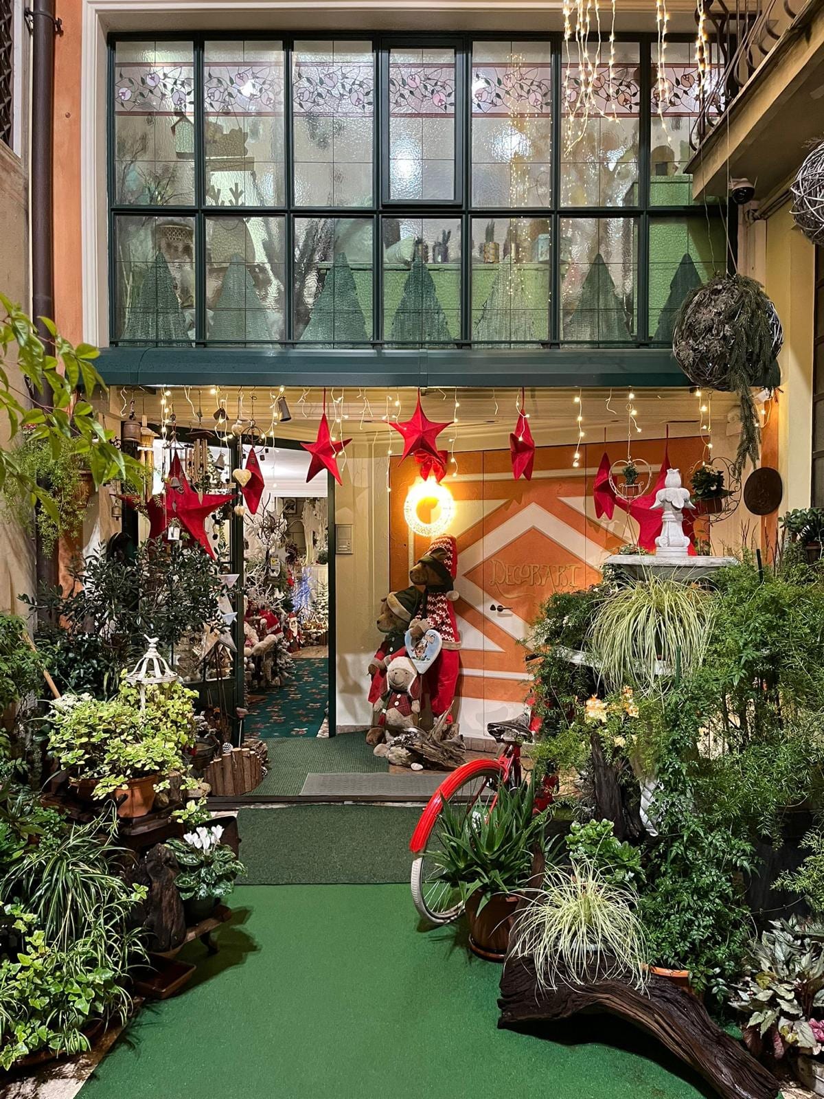 Decorazioni natalizie artigianato locale Gallarate